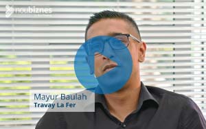 Mayur Baulah, Responsable marketing et co-fondateur de l’appli Travay La Fer.